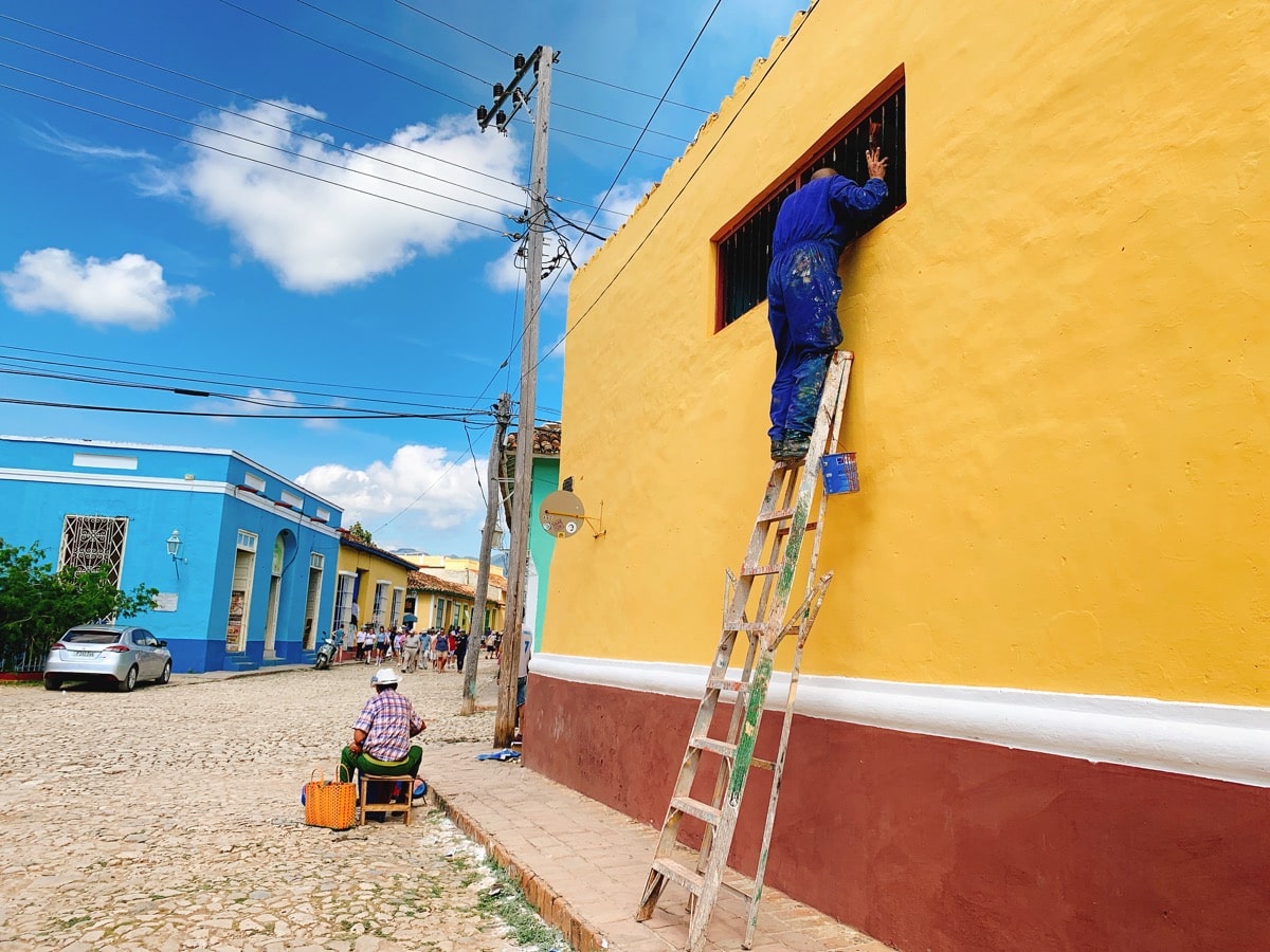 Trinidad 38壁塗り職人