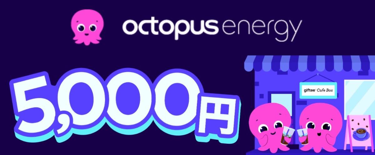 Octopus energy 13タコ友